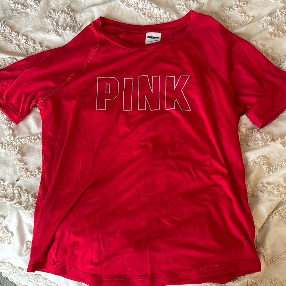 Victoria Secret PINK Red T-Shirt